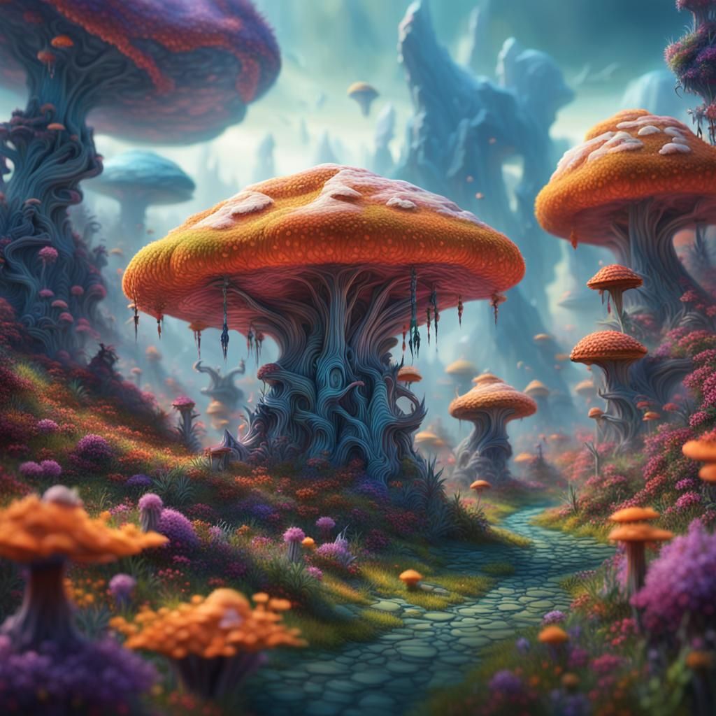 Grotesque Alien World in Tilt-Shift Photography