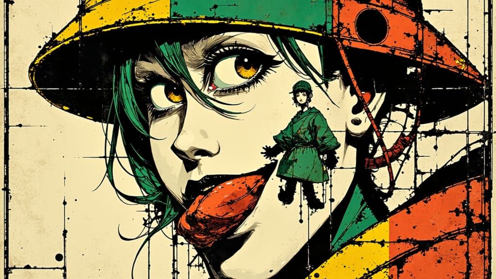 Abstract Geometric Forms in Constructivist Style