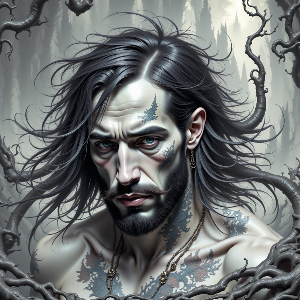 Surreal Worlds of Unsettling Beauty in Cyberpunk Aesthetic