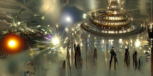 Dynamic Equilibrium: A Concept Art in 8K