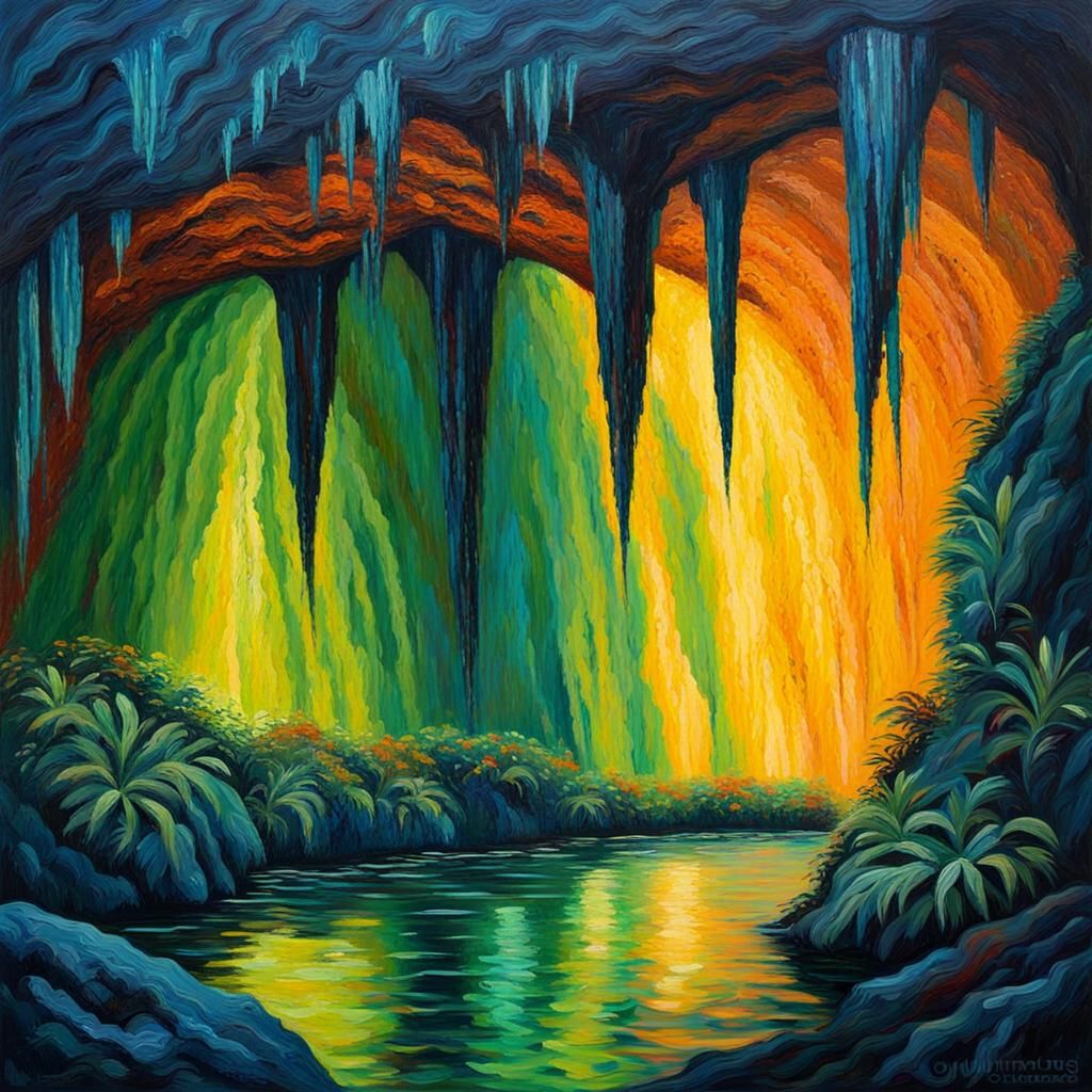 Waitomo Glowworm Caves in New Zealand