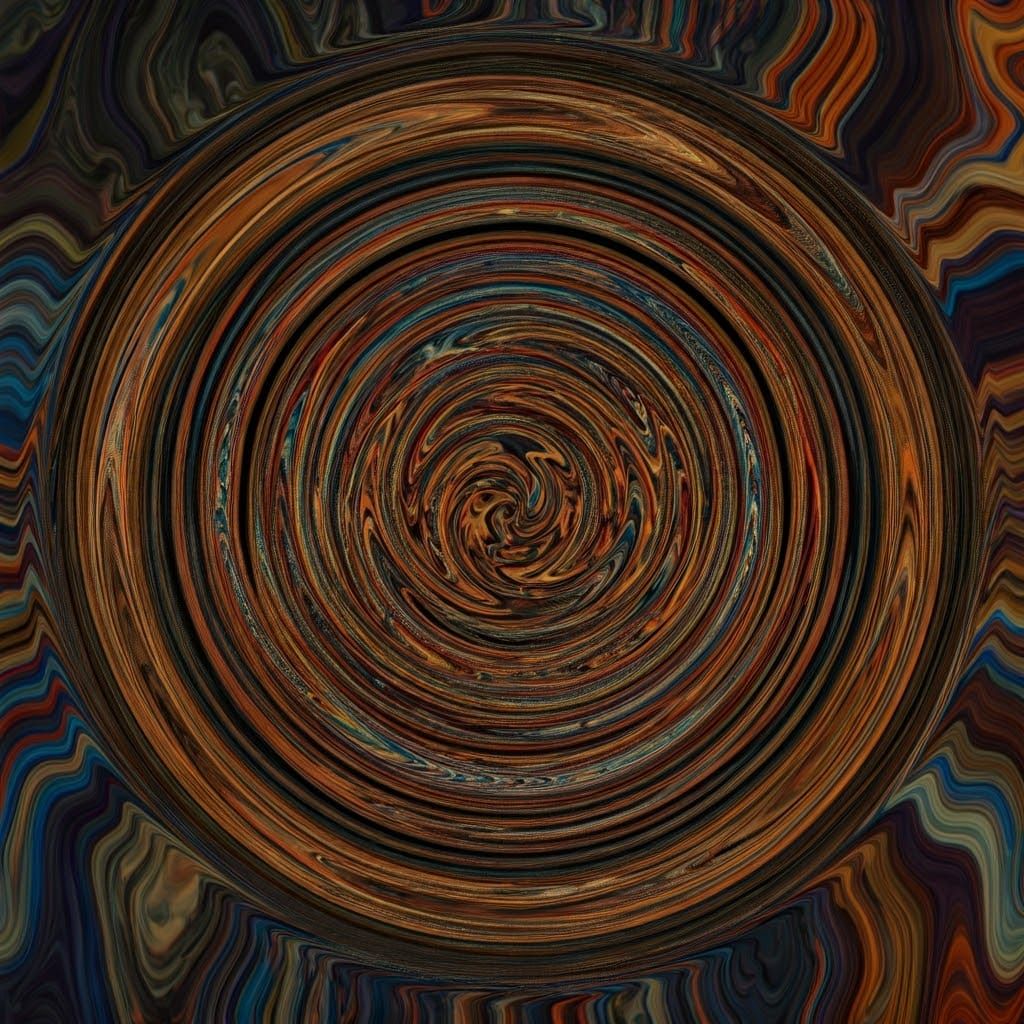 Surreal Dream Portrait in Vibrant Brushstrokes