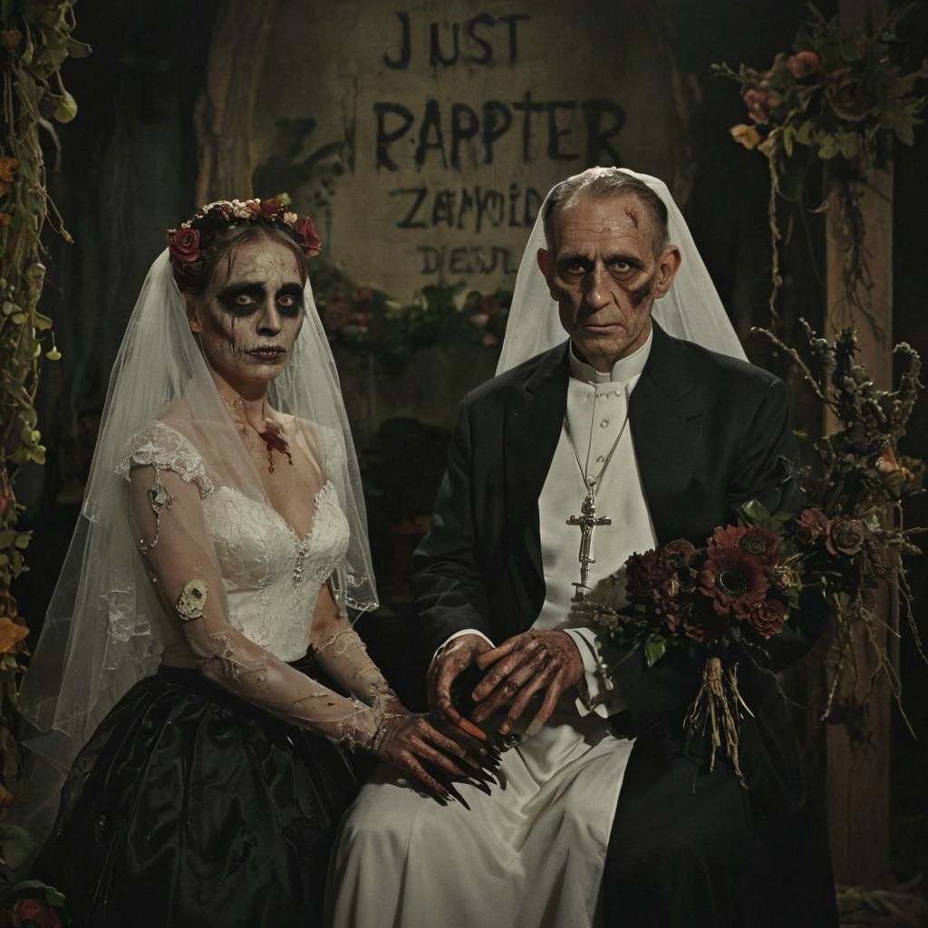 Zombie Bride's Gothic Wedding Ceremony