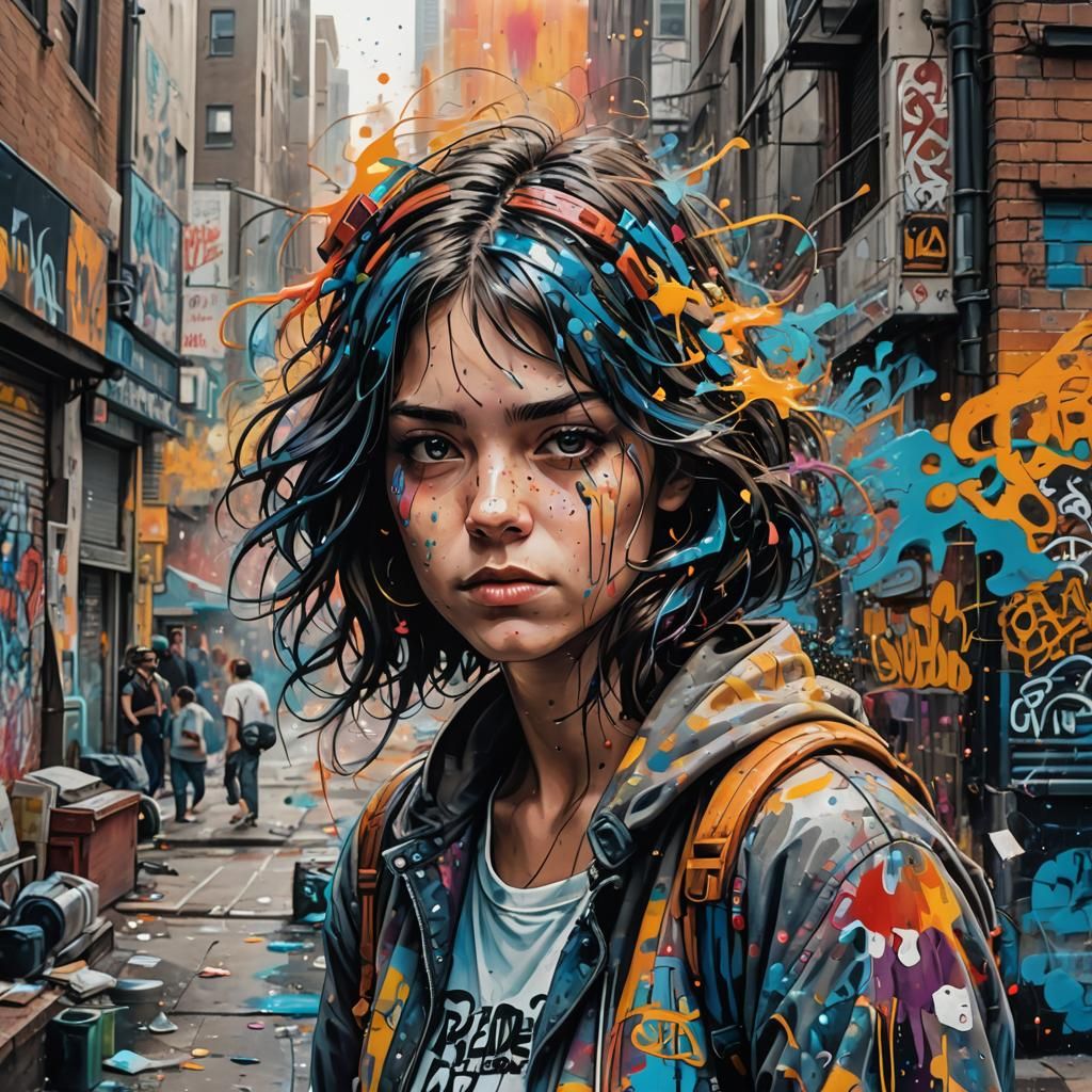 Colorful Graffiti Art Inspired by Yesterday