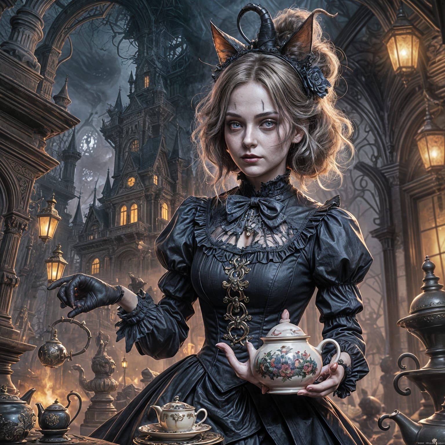 Dark Twisted Alice in Wonderland Nightmare, Unreal Engine