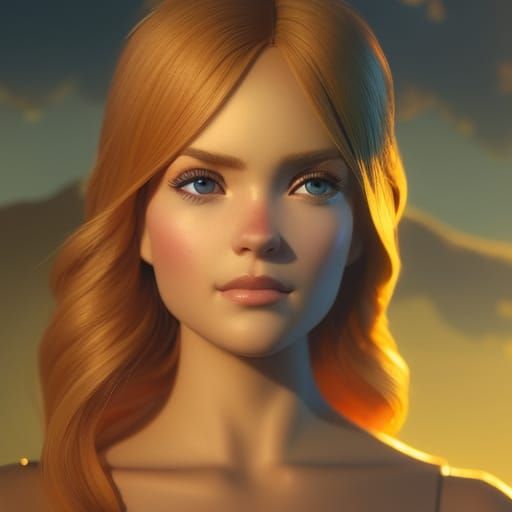 Golden light