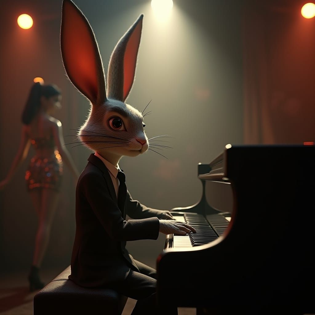 Sophisticated Blues Rabbit Shines in Smoky Jazz Club