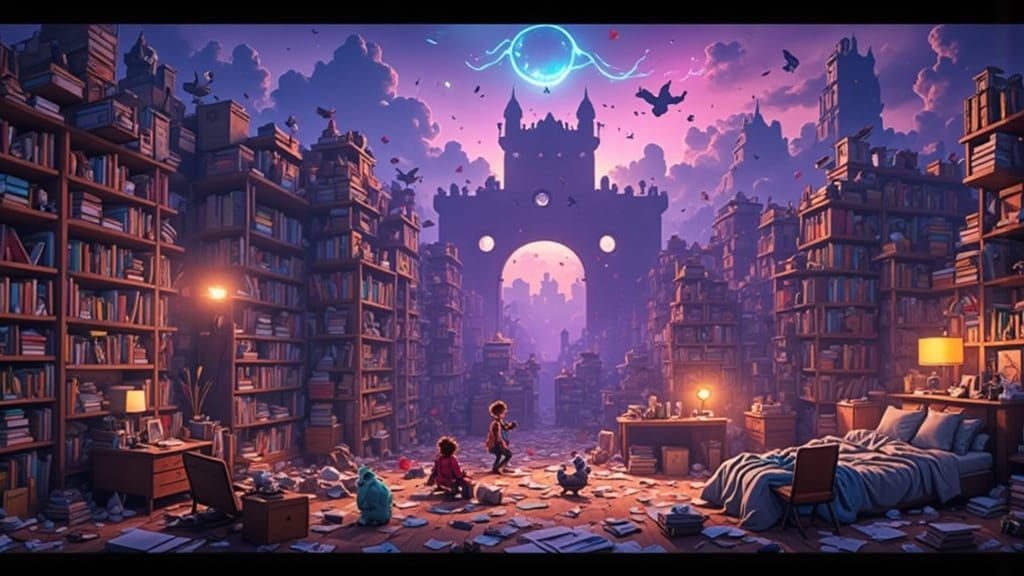 Sora, Donald, and Goofy Explore Mystical Realm in Digital Ar...