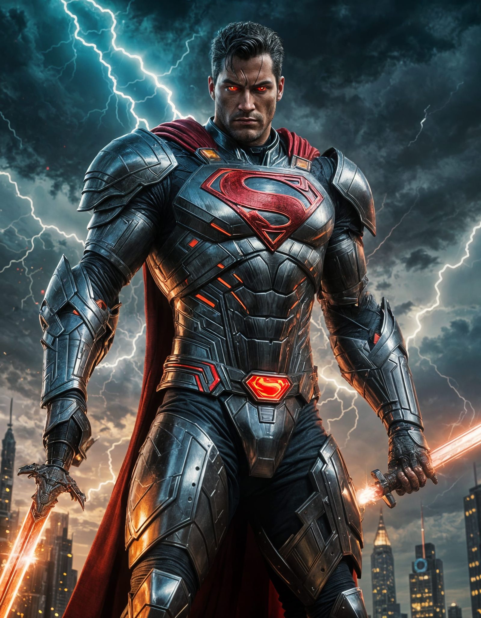 NEON KNIGHT: SuperMan's Hope Armor...