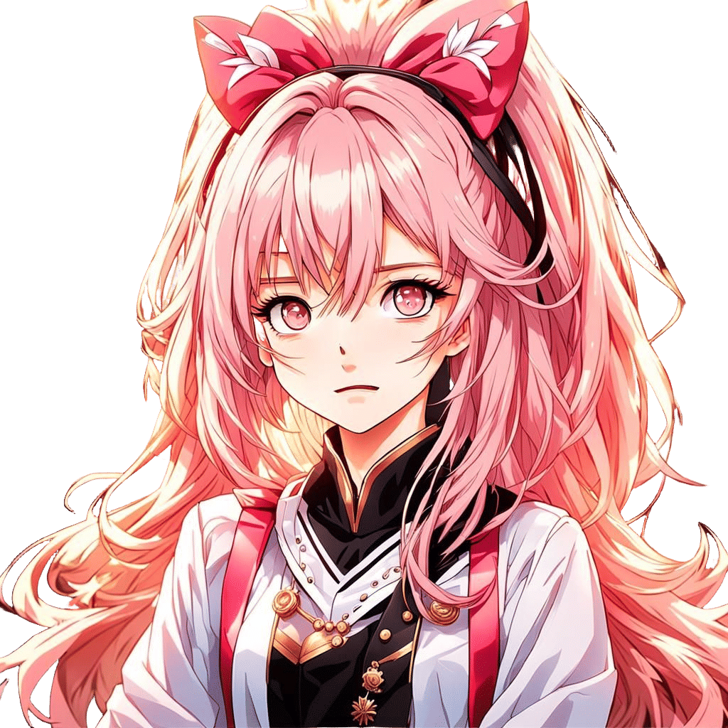 Anime Girl in UA Uniform, Manga Style