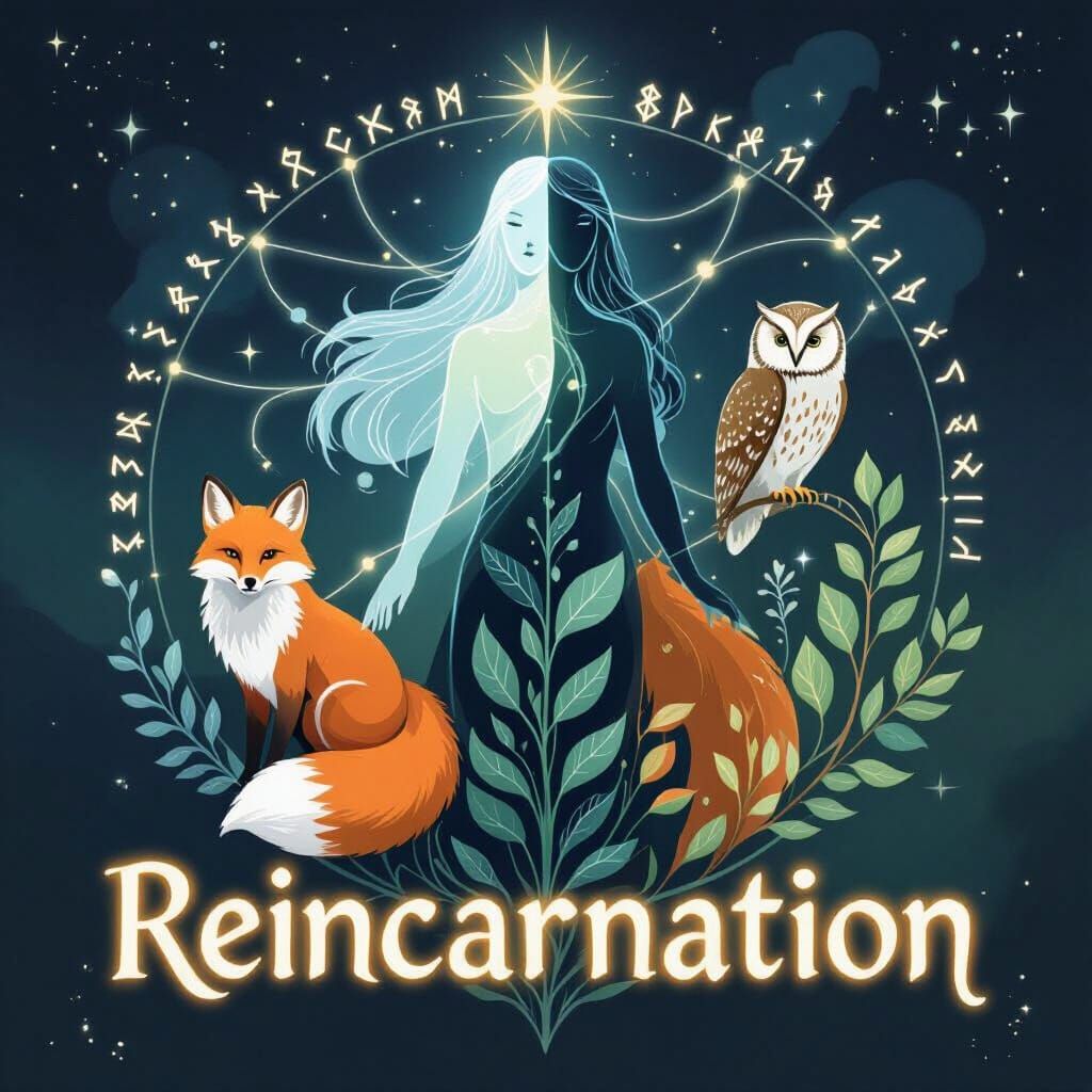 Mystical Soul Reincarnation in Cosmic Style