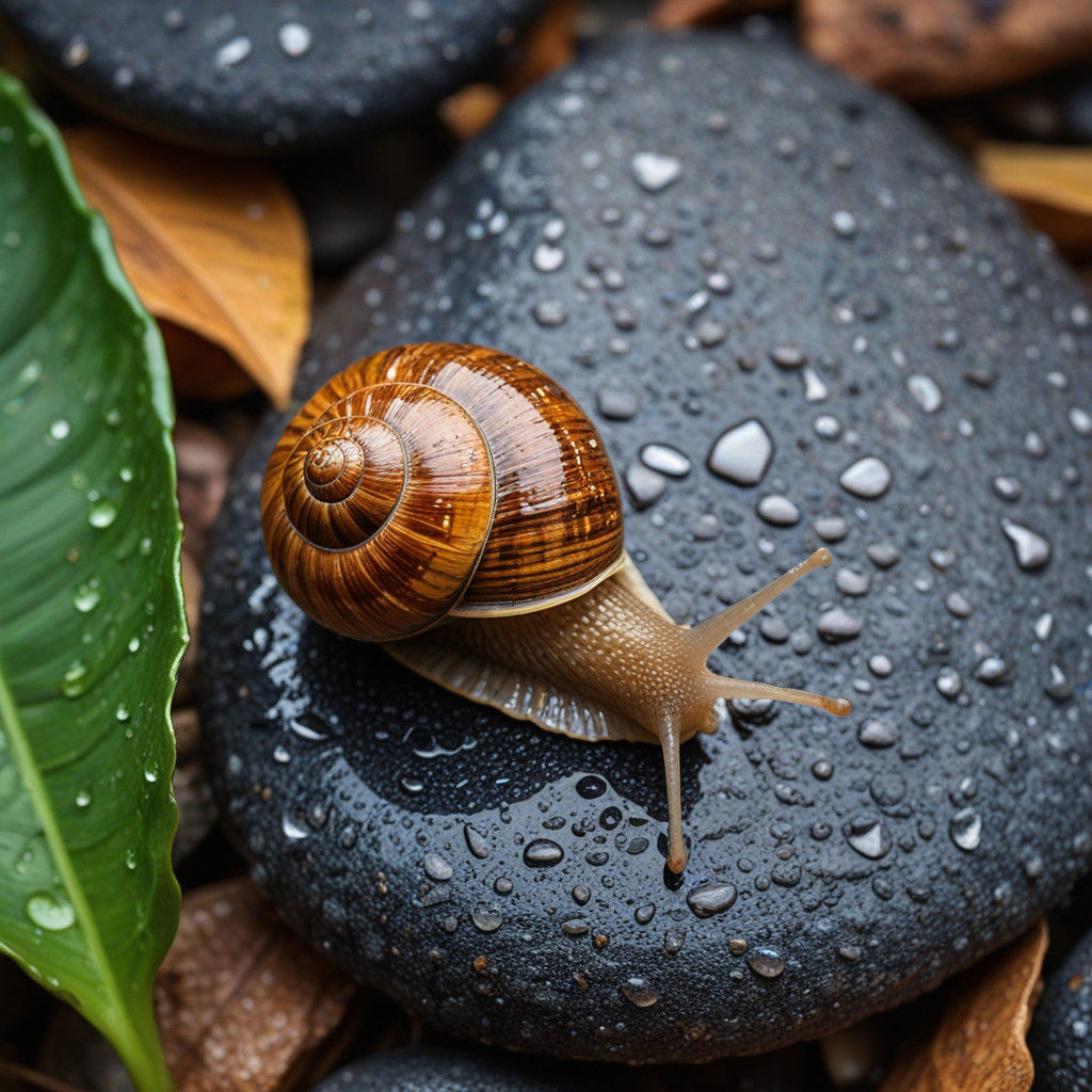 Surreal Earthy Encounter in Golden Hour