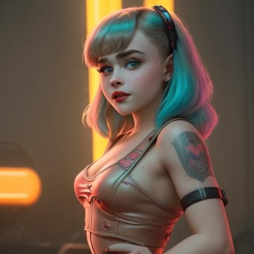 Cyberpunk Sabrina