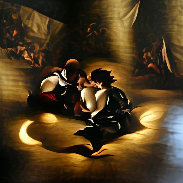 Renaissance Dance: Light and Shadow Painting