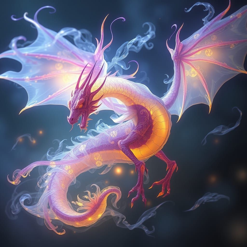 Ethereal Dragon Concept Art