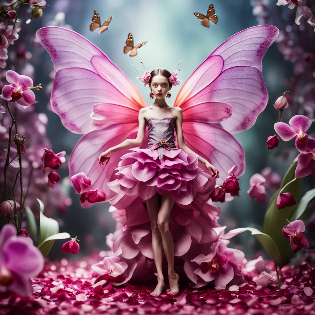 Miniature Fairy Couture: Surreal Macro Photography