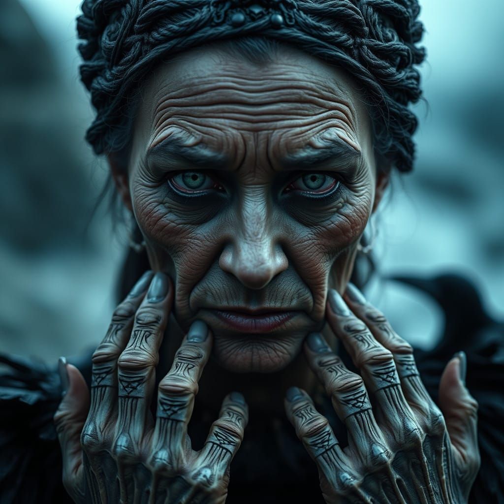 Goddess of Winter's Fury, Bringer of Darkness and Illness