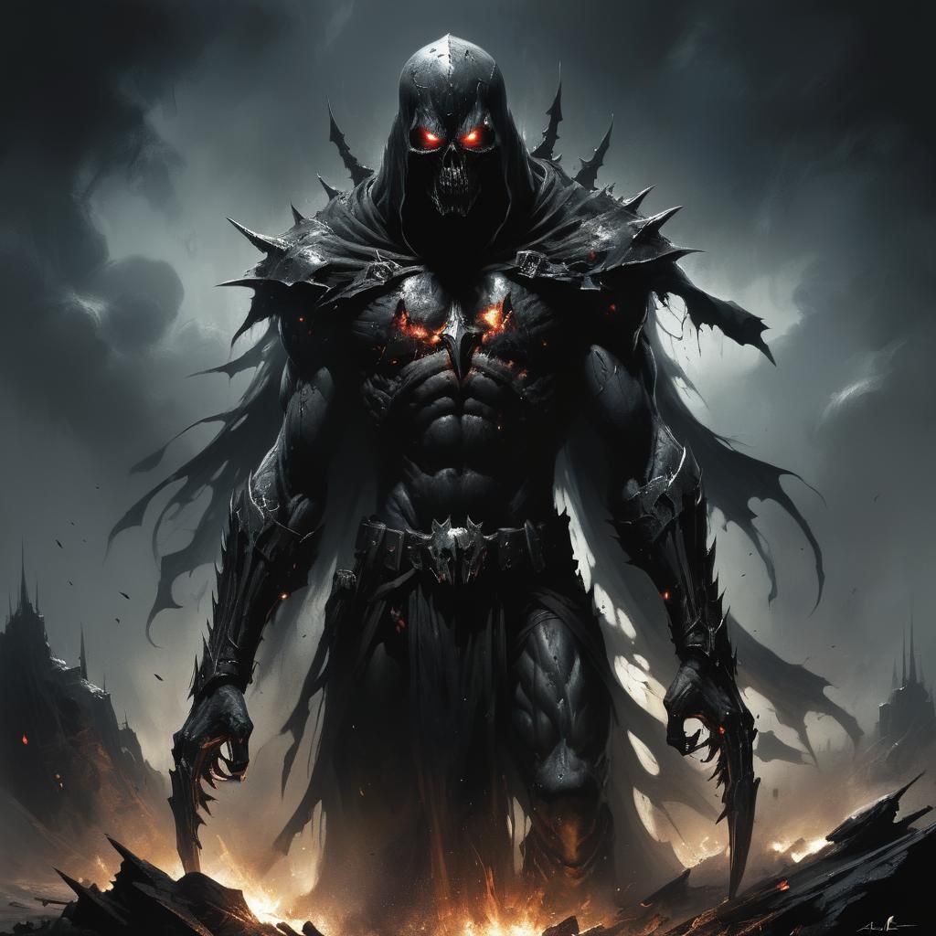 Grimdark Fantasy Illustration