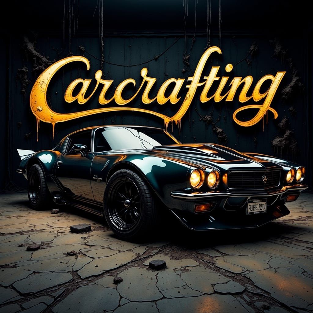 Cyberpunk Automotive Art in Photorealistic Style