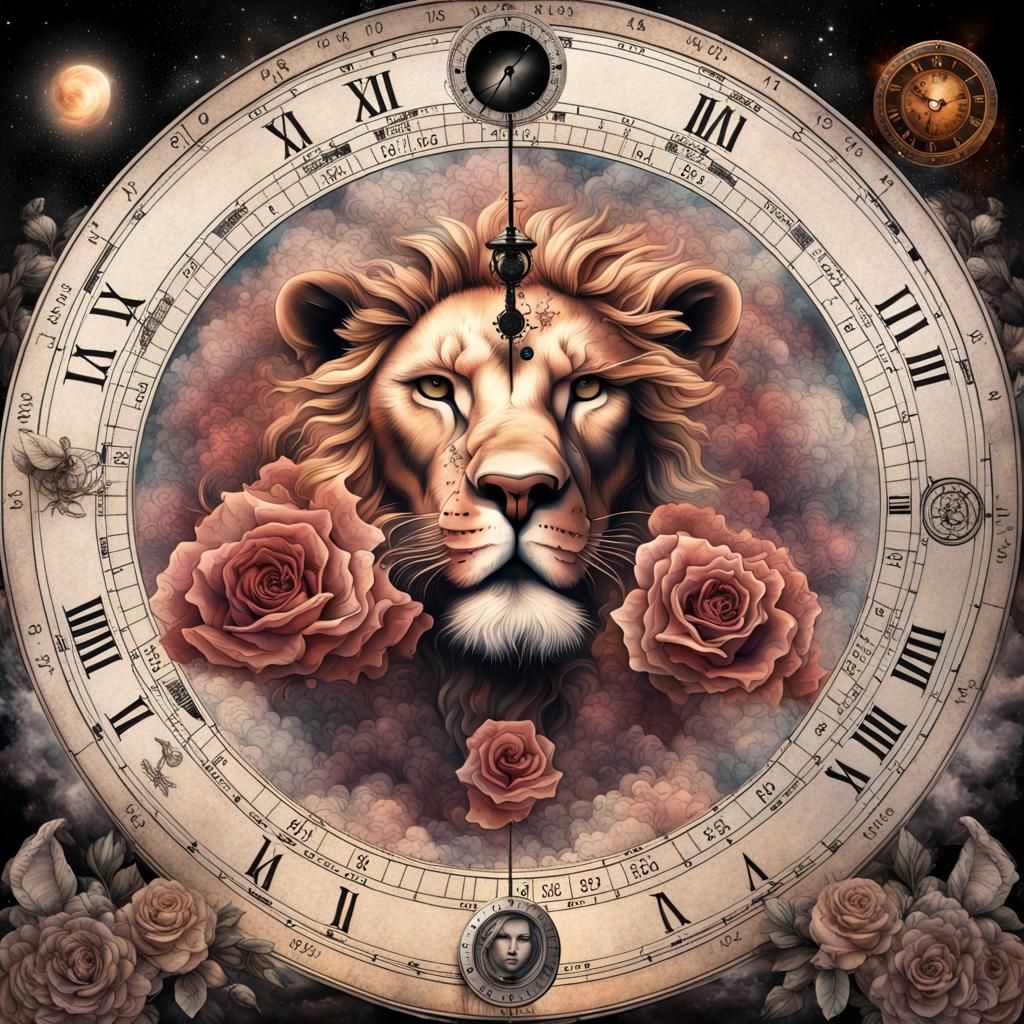 Astrological Galaxy Tattoo: Cinematic Digital Painting