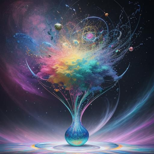 Striking Abstract Art in a Surreal Style