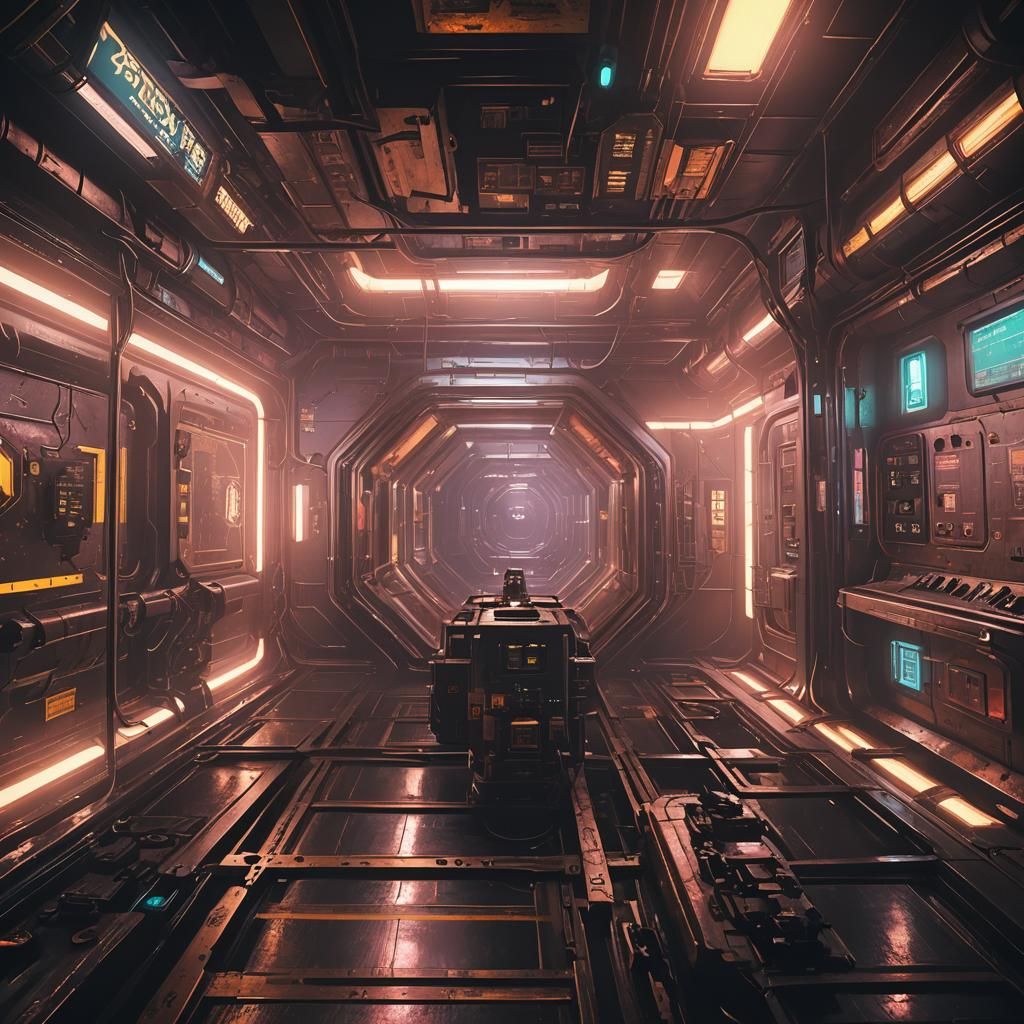 Cyberpunk Proton Experiment in Vacuum Chamber