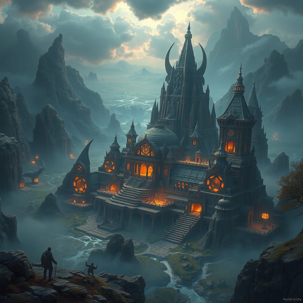 Mystical Realms of Ancient Fantasy in Exquisite Detail