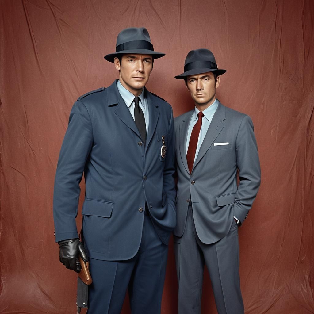 1960s Detectives in a Retro Technicolor Dream