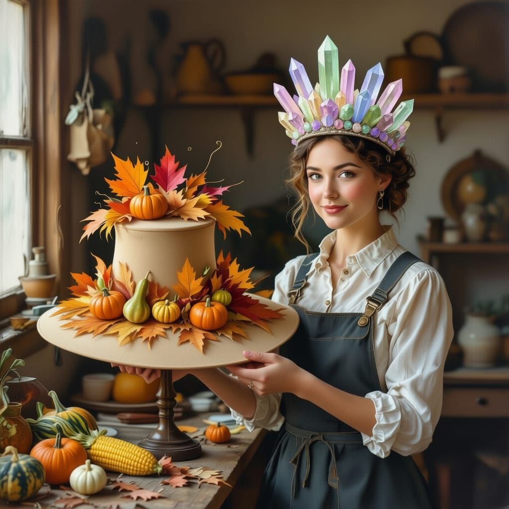 Whimsical Hats Crafted from Nature and Jewels