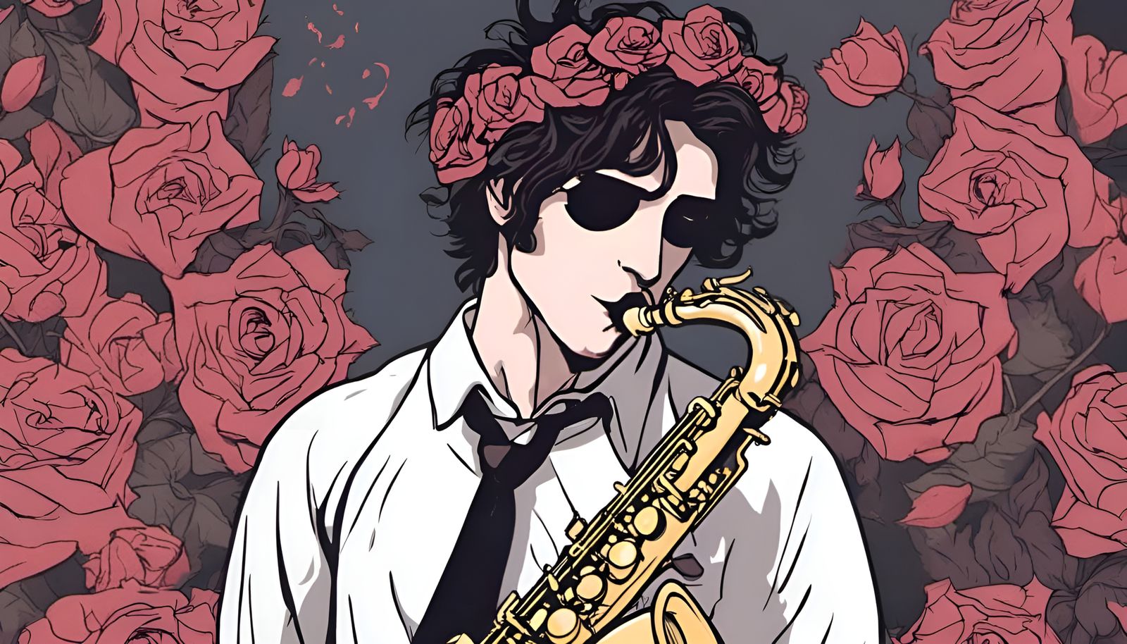 Lucifer's Saxophone Serenade: A Digital Afrofuturist Portrai...