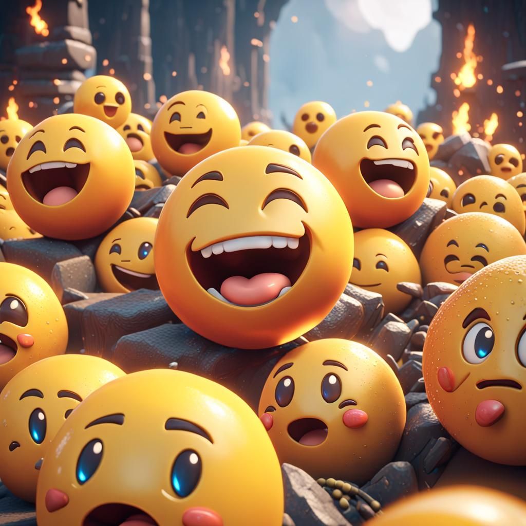 3D Emoji with Cinematic Videogame Graphics
