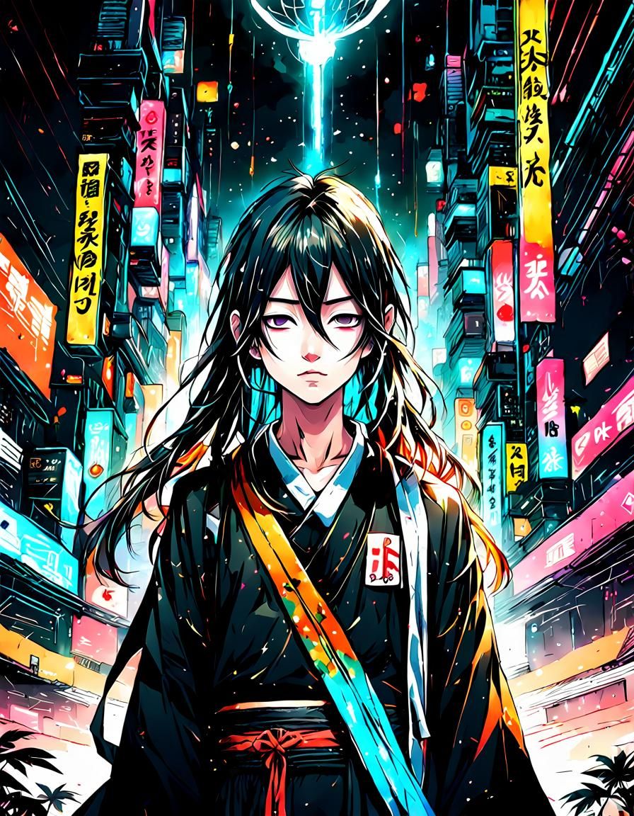 Surreal Anime Landscape: Leaving Reality for Nirvana