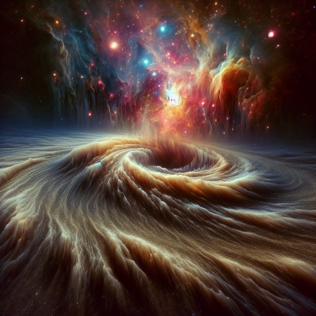 Mystical Eye Gateway to Celestial Realm