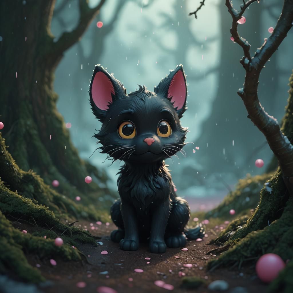 Santa Milk Carton in Anime 3D Art