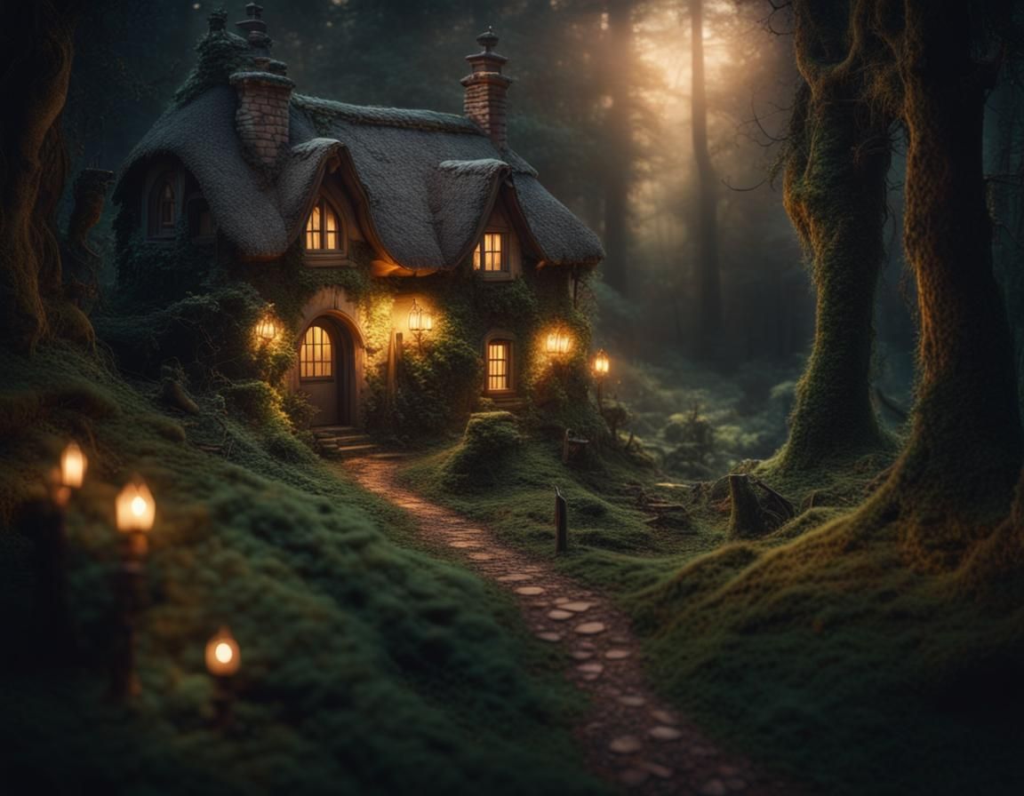 Enchanted Forest Trail to Fairytale Cottage