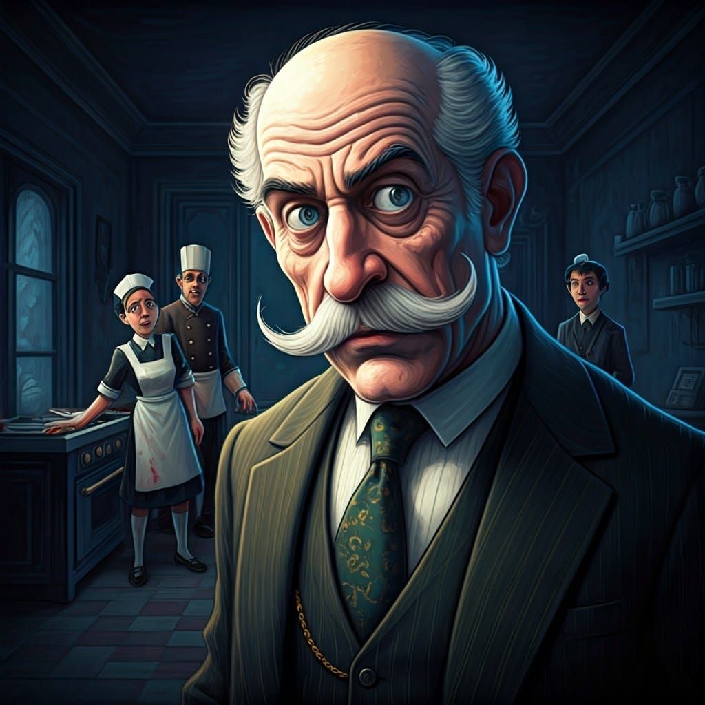 Gritty Aristocrat Inspects Young Person's Injured Knee in a...