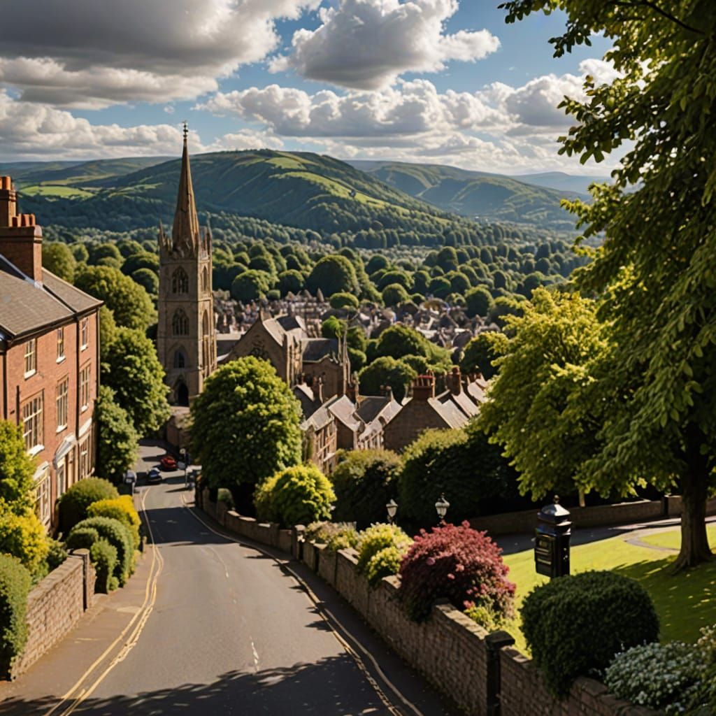 Picturesque Victorian Spa Town of Great Malvern