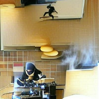 Ninja Pancake Master in Urban Kitchen