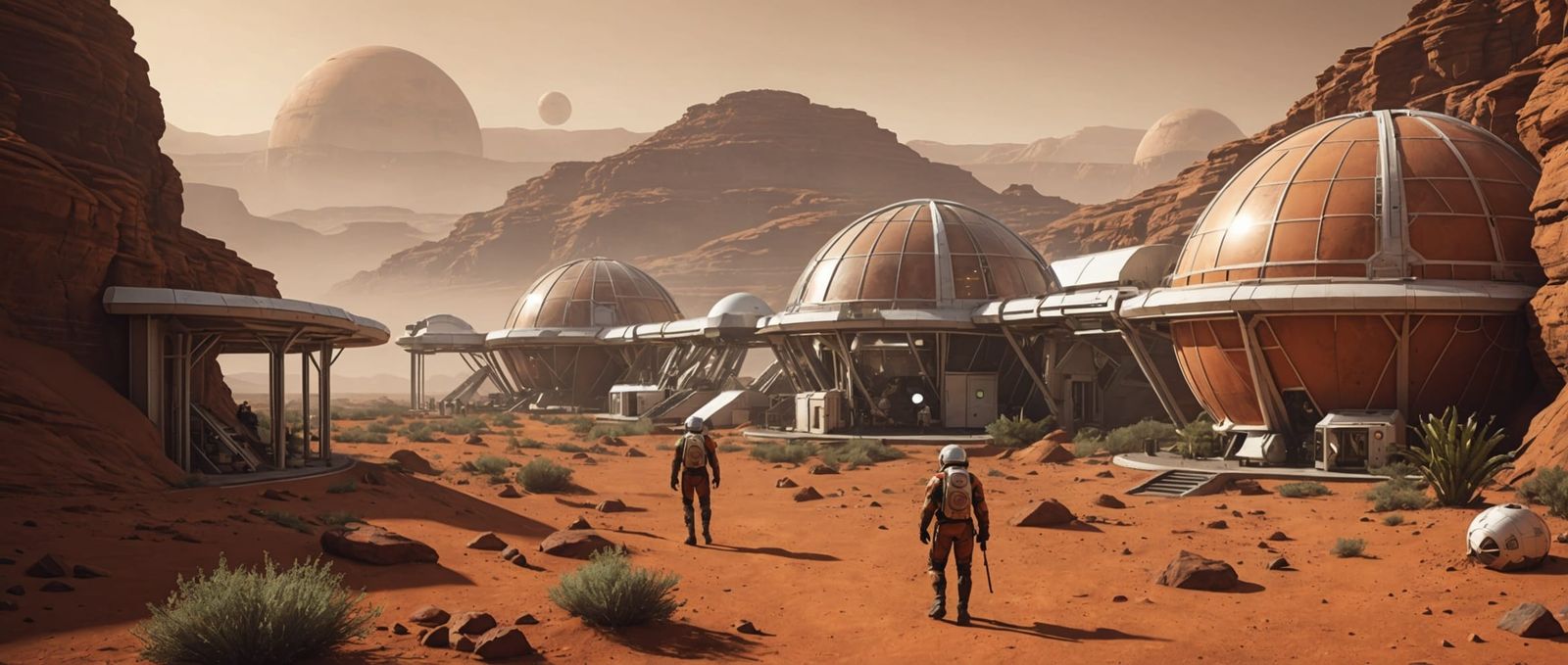 Mars Colonization: A New Garden on the Red Planet