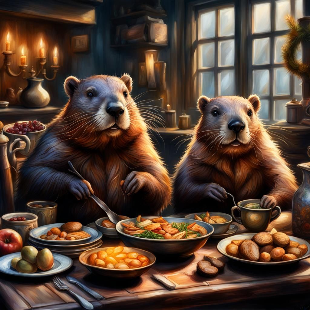 Mr. and Mrs. Beaver of Narnia 2