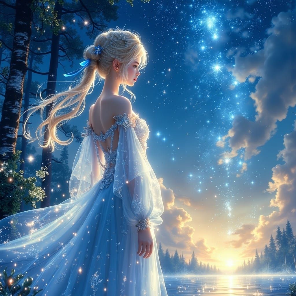 <lora:Exquisite Flux:1.0> Yuna de final Fantasy les  yeux bl...