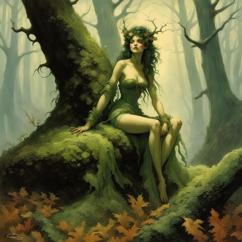 Enchanting Forest Fairy in Fairycore Style