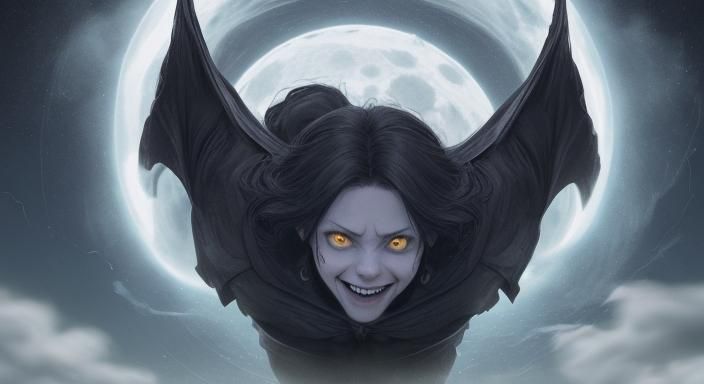 detailed symmetrical small round face small long ridged nose...