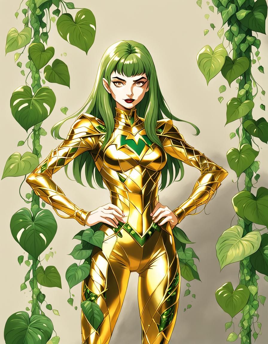 Golden Pothos: 90s Anime Supervillain