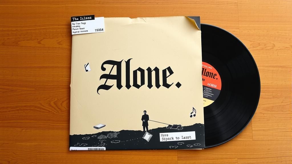Record Sleeve Art: Alone in Calligraphy