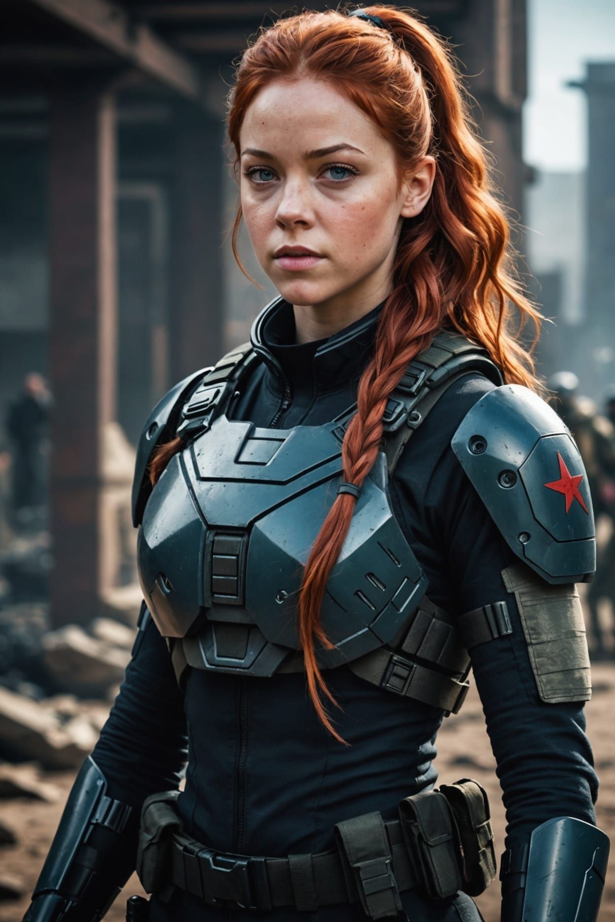 Sydney Sweeney as High-Tech GI Joe Soldier