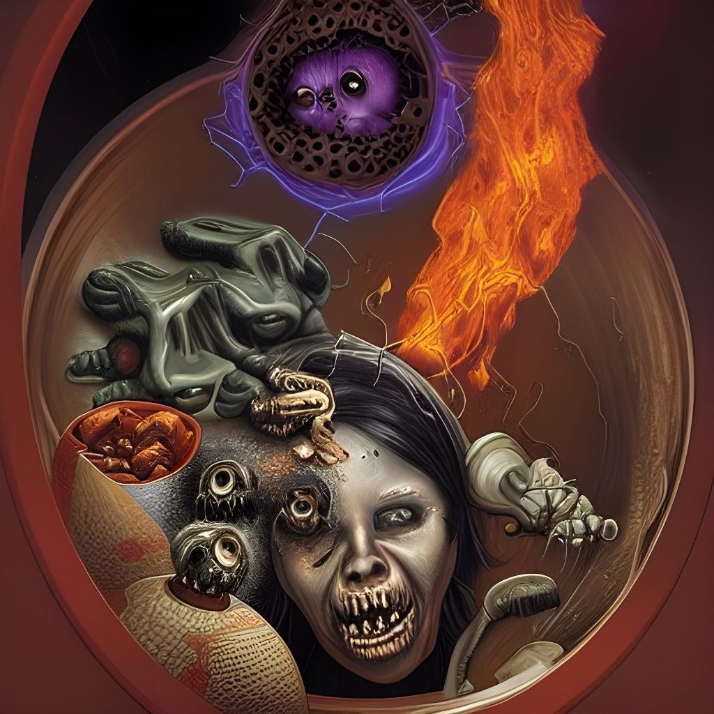 Sci-Fi Horror Art: Simmering Impatience