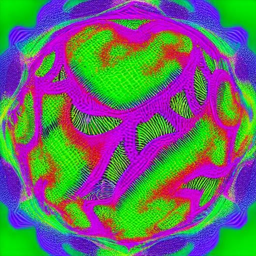 Brilliant Disco Ball in Synthwave Style