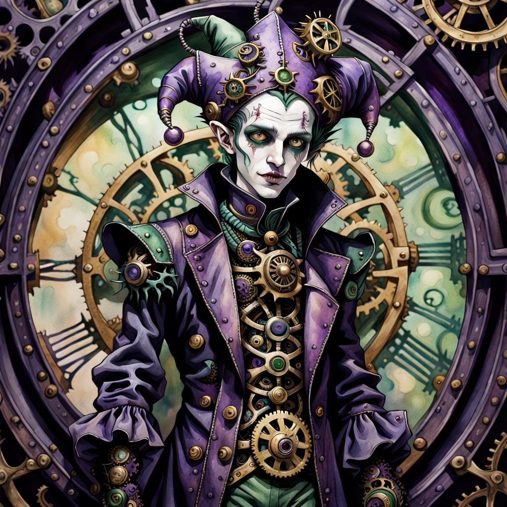 Purple Harlequin