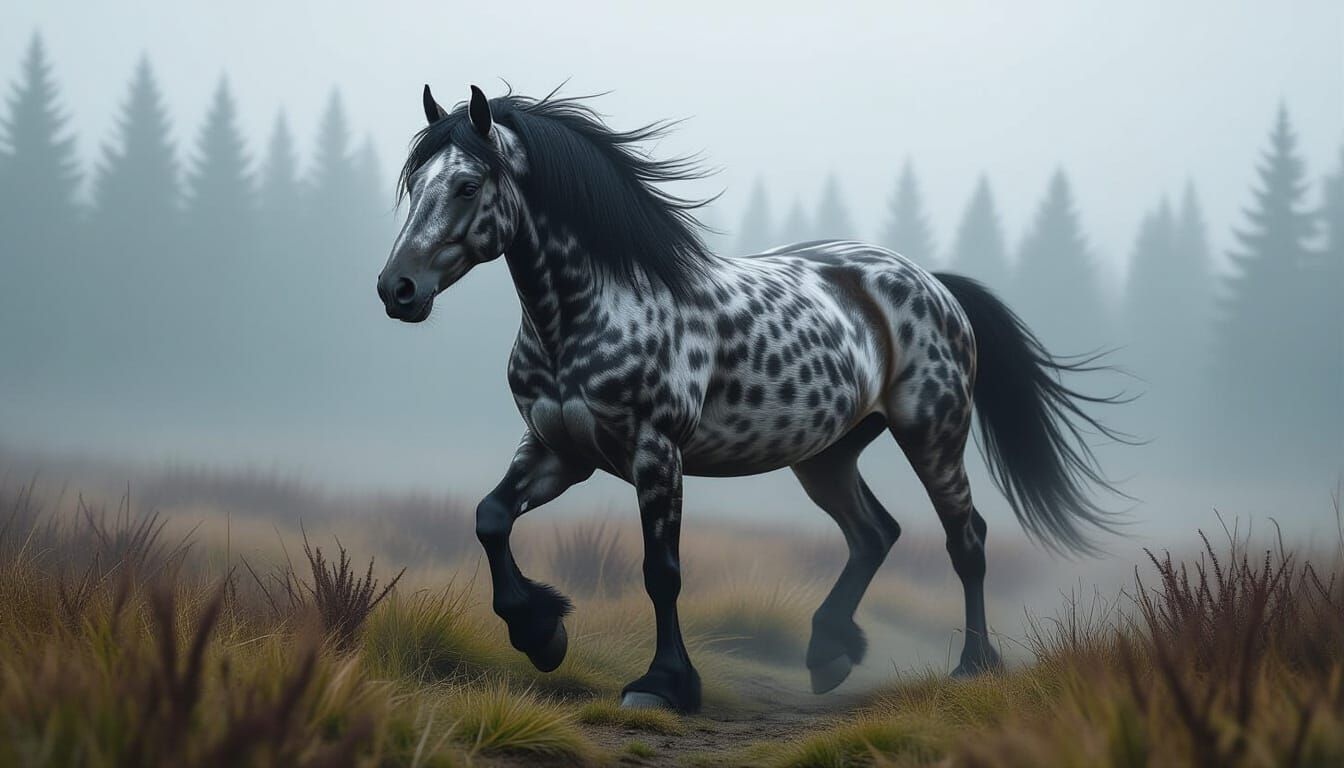 Shadowmane Stalker: Misty Forest Hunter